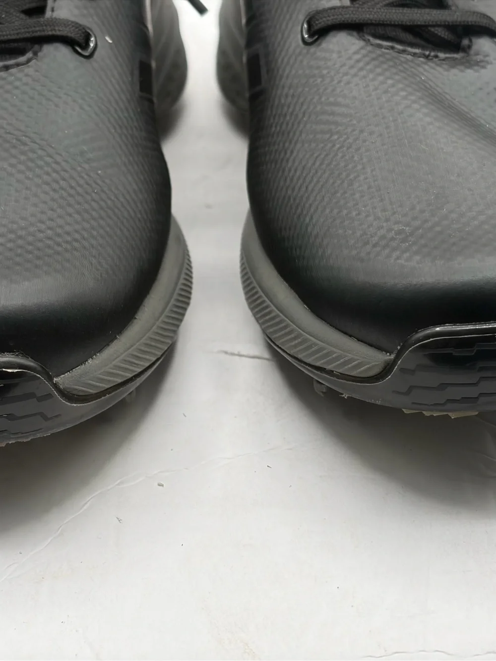 Adidas ZG23 Mens Pro Golf Shoes Cleats Spikes, Black Gray Size 10